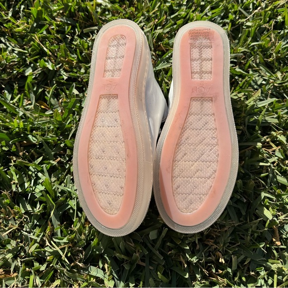 AGL Sport Low Tops white leather clear sole sneakers 35 US 5 - Picture 8 of 8